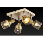 Спот TopLight Silvia TL3750Y-04AB Цвет арматуры бронза Цвет плафонов бронза от ImperiumLoft