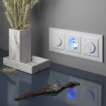 Диммер с подсветкой без рамки Werkel белый W1142101 от ImperiumLoft