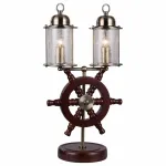 Настольная лампа декоративная ST-Luce Volantino SL150.304.02 Цвет арматуры бронза Цвет плафонов прозрачный от ImperiumLoft