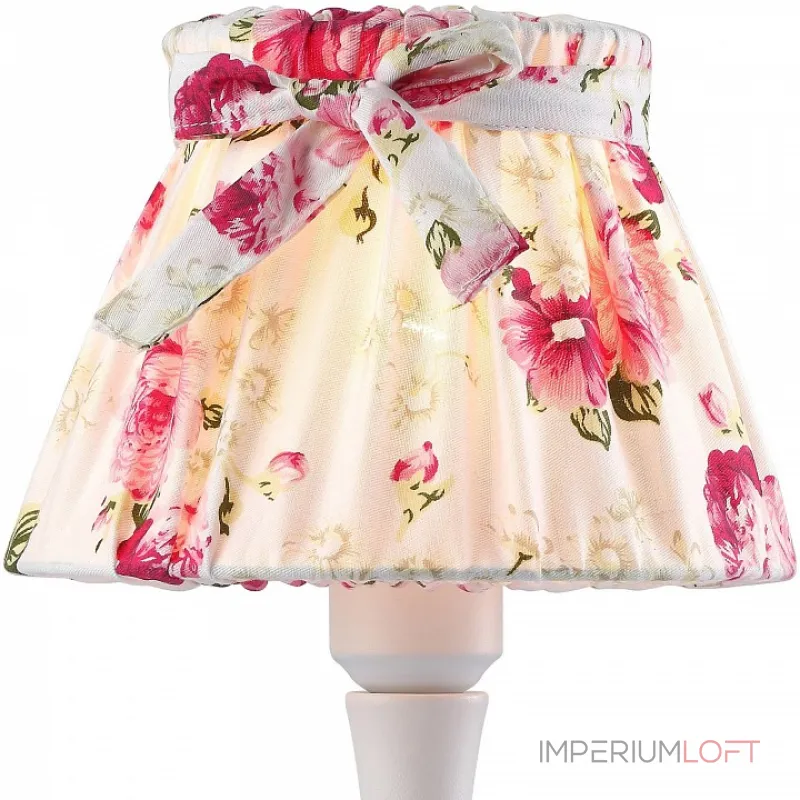 Настольная лампа декоративная Arte Lamp 7021 A7021LT-1WH Цвет арматуры белый Цвет плафонов розовый от ImperiumLoft Настольная лампа декоративная Arte Lamp 7021 A7021LT-1WH Цвет арматуры белый Цвет плафонов розовый от ImperiumLoft