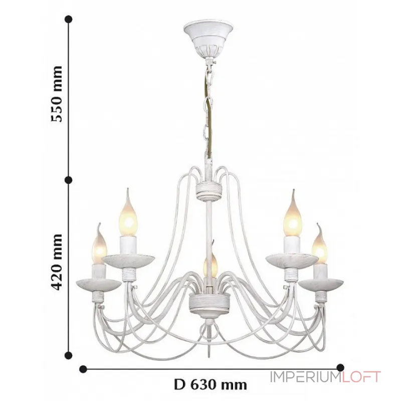 Подвесная люстра F-promo Chateau 2164-5P Подвесная люстра F-promo Chateau 2164-5P
