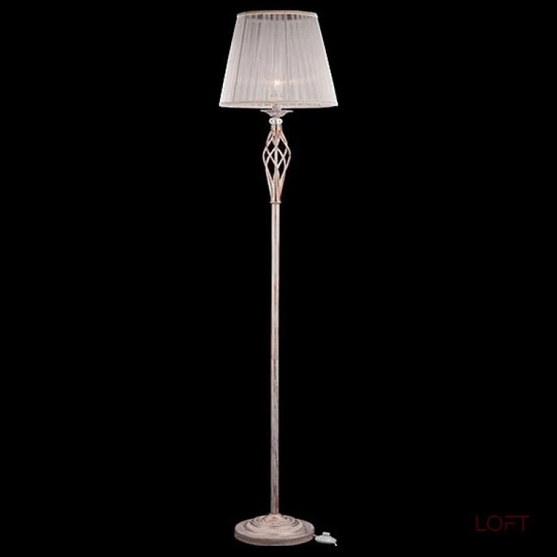 Торшер Eurosvet 1002-01003 01003/1 белый с золотом Цвет арматуры золото от ImperiumLoft Торшер Eurosvet 1002-01003 01003/1 белый с золотом Цвет арматуры золото от ImperiumLoft