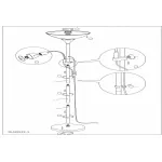 Торшер с подсветкой Eglo ПРОМО Up 2 93917 Цвет арматуры никель от ImperiumLoft