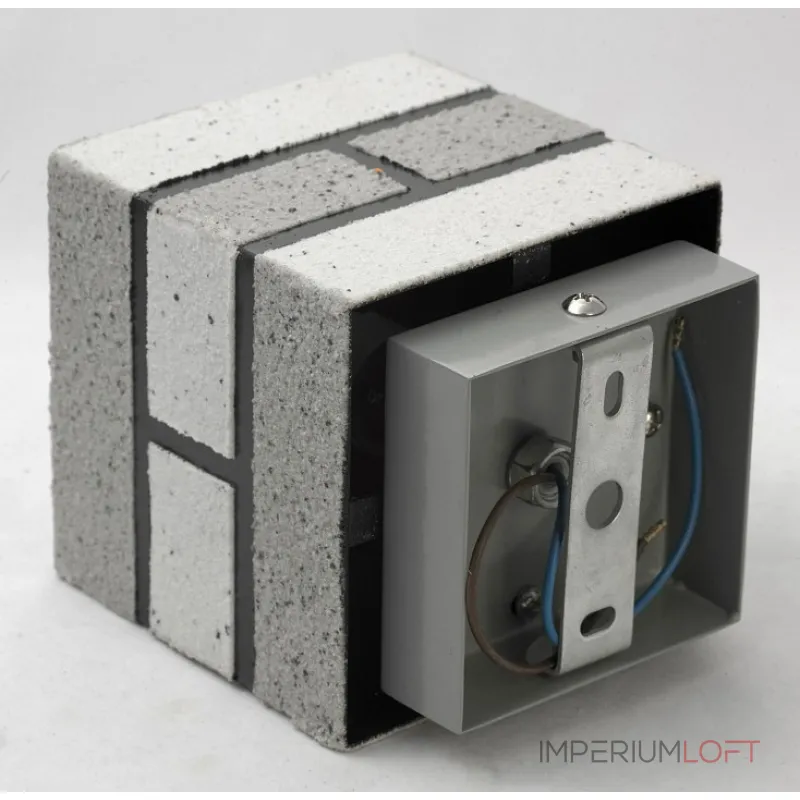 Накладной светильник Lussole Mount Vernon LSP-9686 Цвет арматуры черный Цвет плафонов серый от ImperiumLoft