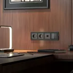 Рамка на 4 поста Werkel Platinum черный W0042608 от ImperiumLoft