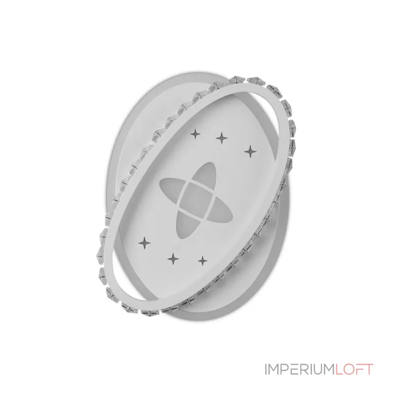 Накладной светильник Ambrella Ice 17 FA234 Цвет арматуры белый Цвет плафонов прозрачный от ImperiumLoft