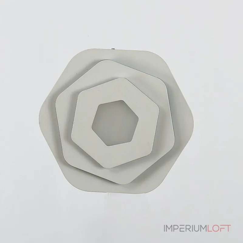 Накладной светильник F-promo Ledolution 2289-1W Цвет арматуры белый Цвет плафонов белый от ImperiumLoft