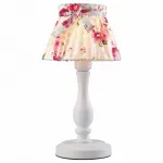 Настольная лампа декоративная Arte Lamp 7021 A7021LT-1WH Цвет арматуры белый Цвет плафонов розовый от ImperiumLoft