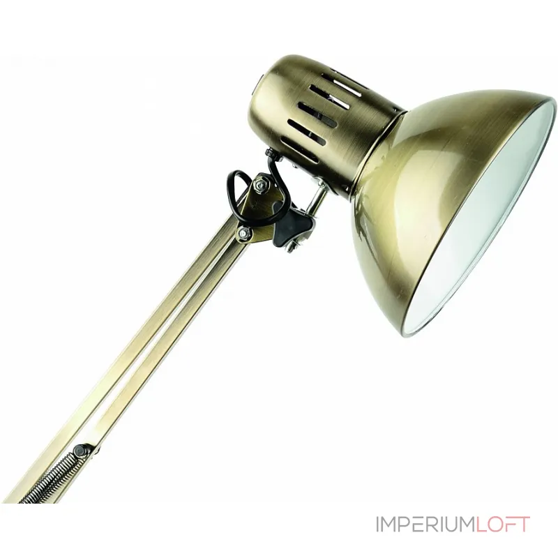 Настольная лампа офисная Arte Lamp Senior A6068LT-1AB Цвет арматуры бронза Цвет плафонов бронза от ImperiumLoft