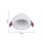 Встраиваемый светильник Favourite Lamppu 4544-1C от ImperiumLoft