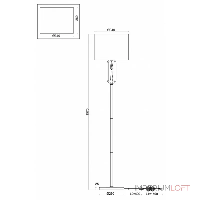 Торшер Freya Riverside FR1007FL-01BS Цвет арматуры желтый Цвет плафонов белый от ImperiumLoft Торшер Freya Riverside FR1007FL-01BS Цвет арматуры желтый Цвет плафонов белый от ImperiumLoft