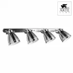 Спот Arte Lamp Luned A2214PL-4SS Цвет арматуры серебро Цвет плафонов серебро от ImperiumLoft