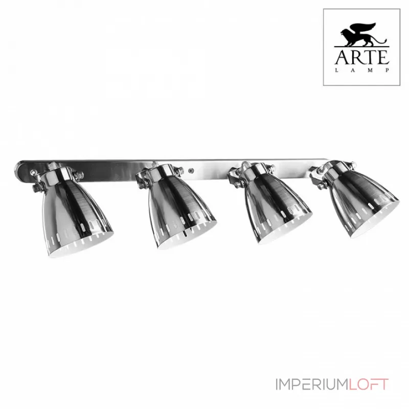 Спот Arte Lamp Luned A2214PL-4SS Цвет арматуры серебро Цвет плафонов серебро от ImperiumLoft Спот Arte Lamp Luned A2214PL-4SS Цвет арматуры серебро Цвет плафонов серебро от ImperiumLoft