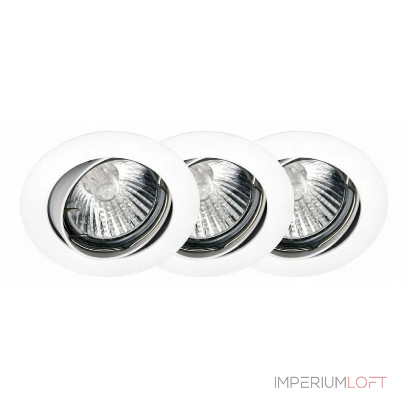 Комплект из 3 встраиваемых светильников Brilliant Felizia G94510A05 от ImperiumLoft