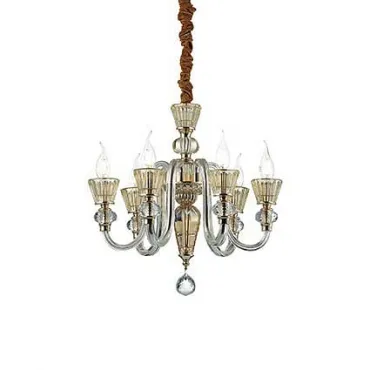 Подвесная люстра Ideal Lux Strauss STRAUSS SP6 Подвесная люстра Ideal Lux Strauss STRAUSS SP6