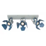 Спот Lucide Picto 17997/03/35 Цвет плафонов синий Цвет арматуры серый от ImperiumLoft