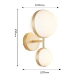 Настенный светильник Favourite Asterismo 4448-2W от ImperiumLoft