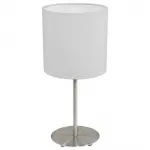 Настольная лампа декоративная Eglo Pasteri 31594 Цвет арматуры никель от ImperiumLoft