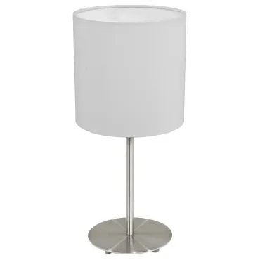 Настольная лампа декоративная Eglo Pasteri 31594 Цвет арматуры никель