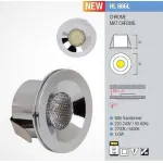 Встраиваемый светильник Horoz Electric Miranda HRZ00002404 Цвет арматуры хром Цвет плафонов хром от ImperiumLoft