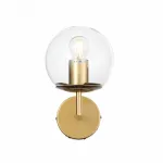 Бра ST-Luce Liora SL1150.201.01 Цвет арматуры золото Цвет плафонов прозрачный от ImperiumLoft