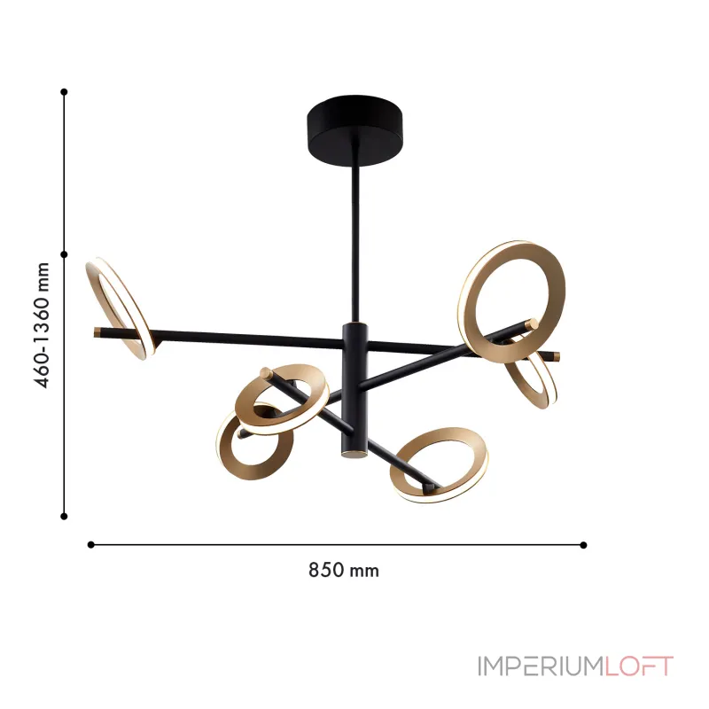 Люстра на штанге Favourite Jongleur 4322-6P
