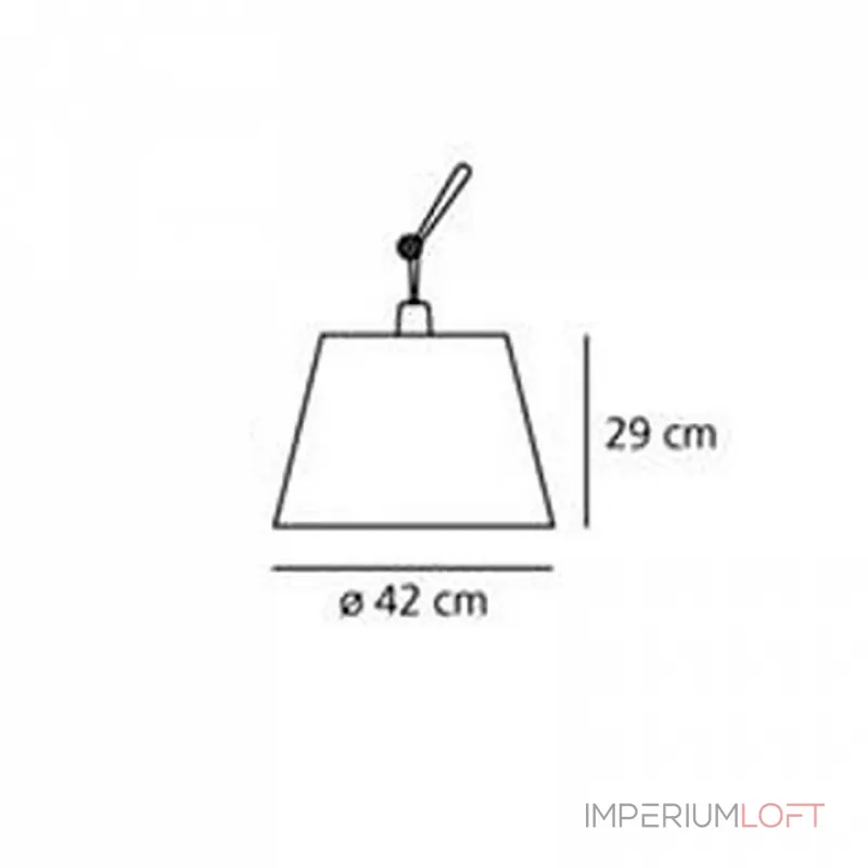 Абажур Artemide Tolomeo Mega 0780030A
