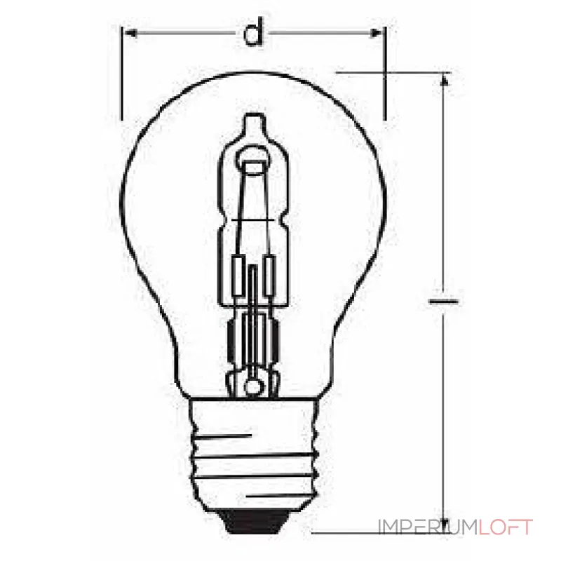 Лампа галогеновая Deko-Light Classic E27 30Вт 2700K 501029 от ImperiumLoft Лампа галогеновая Deko-Light Classic E27 30Вт 2700K 501029 от ImperiumLoft