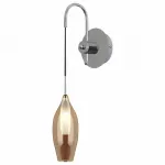 Бра Lightstar Pentola 803523 Цвет арматуры хром Цвет плафонов янтарный от ImperiumLoft
