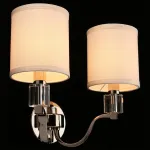 Бра Aployt Ivet APL.706.01.02 Цвет арматуры хром Цвет плафонов кремовый от ImperiumLoft