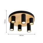 Потолочный светильник F-promo Olson 4431-6U от ImperiumLoft