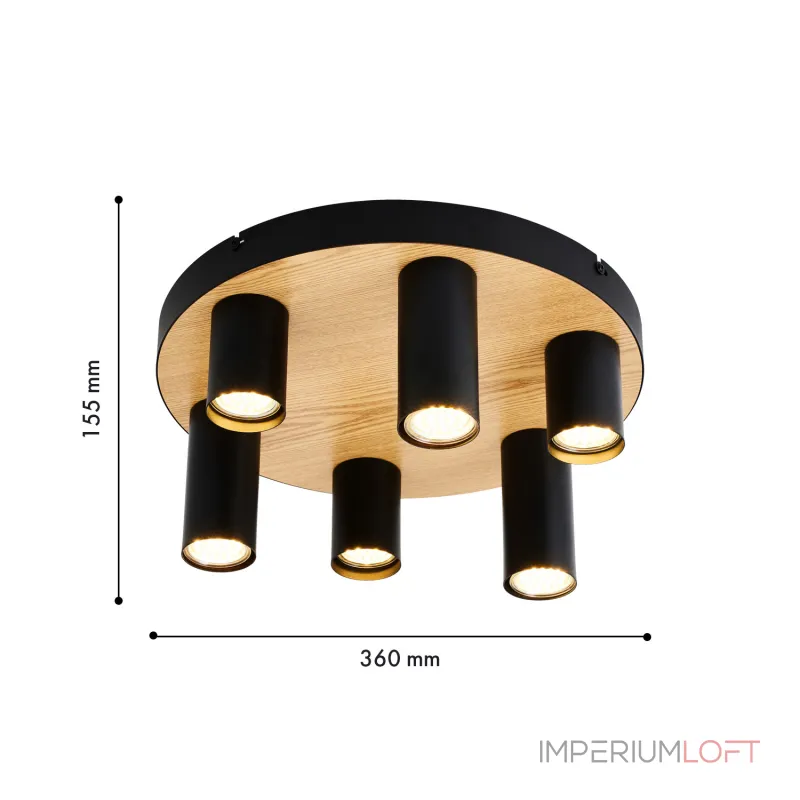 Потолочный светильник F-promo Olson 4431-6U от ImperiumLoft Потолочный светильник F-promo Olson 4431-6U от ImperiumLoft