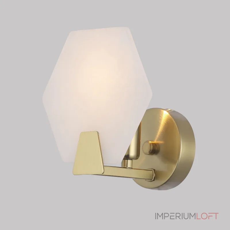 Бра Eurosvet Marble 60158/1 латунь от ImperiumLoft