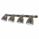 Спот Arte Lamp Luned A2214PL-4SS Цвет арматуры серебро Цвет плафонов серебро от ImperiumLoft