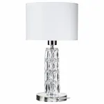 Настольная лампа декоративная Maytoni Talento DIA008TL-01CH Цвет арматуры хром Цвет плафонов белый от ImperiumLoft