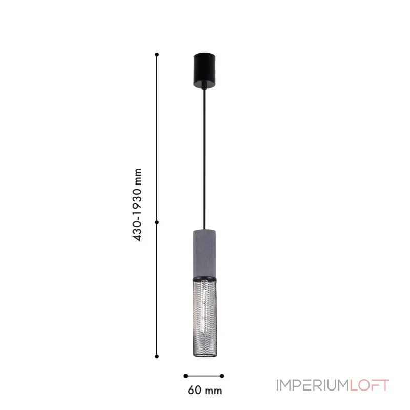 Подвесной светильник Favourite cementita 4272-1P Подвесной светильник Favourite cementita 4272-1P
