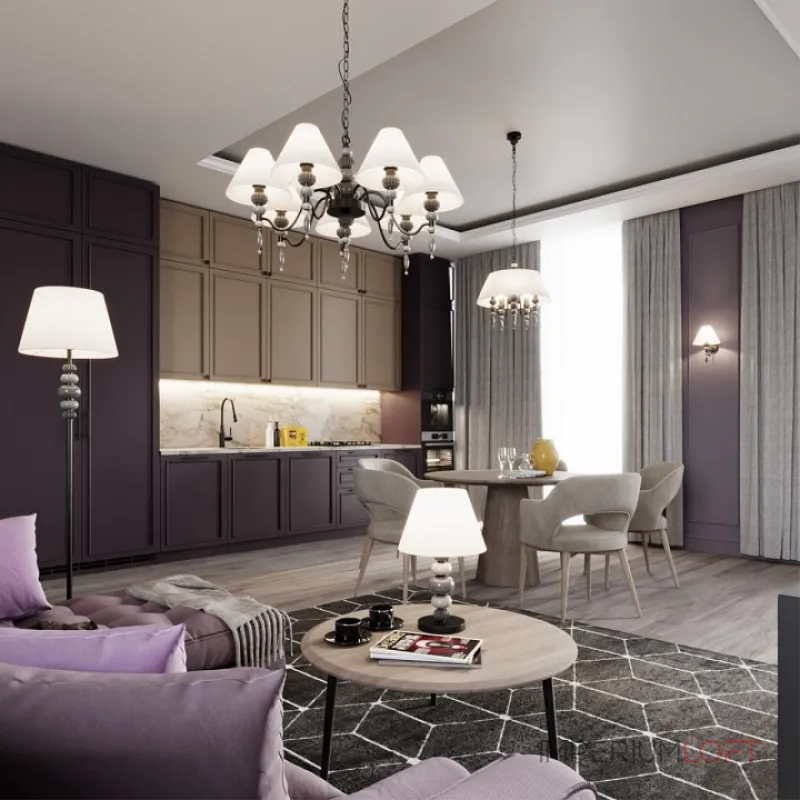 Настольная лампа декоративная Odeon Light Sochi 4896/1T от ImperiumLoft