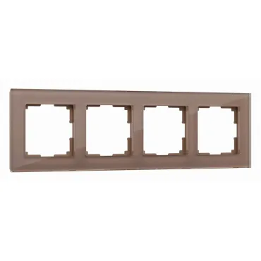 Рамка на 4 поста Werkel Favorit латте W0041142 Рамка на 4 поста Werkel Favorit латте W0041142