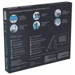 Настенно-потолочный прожектор Gauss Qplus 690511100 Цвет плафонов прозрачный от ImperiumLoft