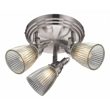 Спот markslojd Lada 104865 Цвет арматуры серый Цвет плафонов прозрачный