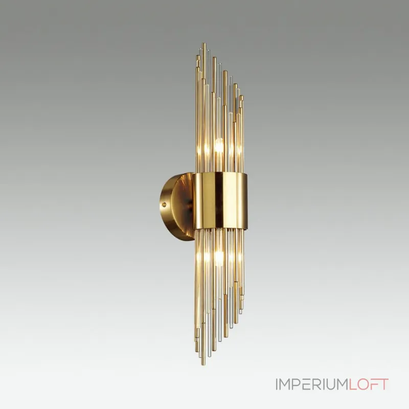 Бра Odeon Light Flambi 4847/2W Цвет плафонов золото Цвет арматуры золото от ImperiumLoft Бра Odeon Light Flambi 4847/2W Цвет плафонов золото Цвет арматуры золото от ImperiumLoft