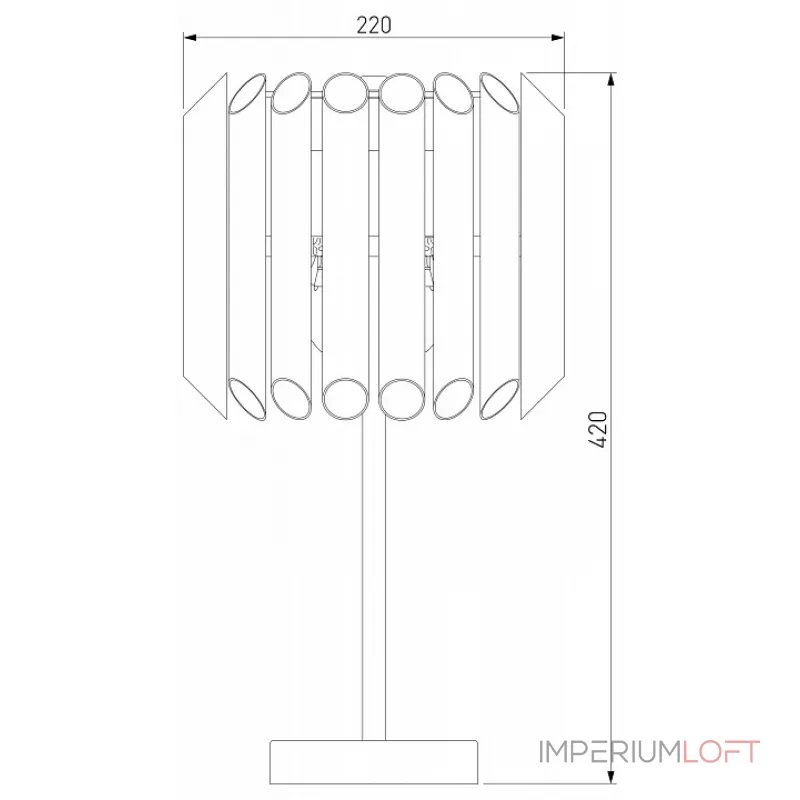 Настольная лампа декоративная Bogate's Castellie a063431 от ImperiumLoft Настольная лампа декоративная Bogate's Castellie a063431 от ImperiumLoft