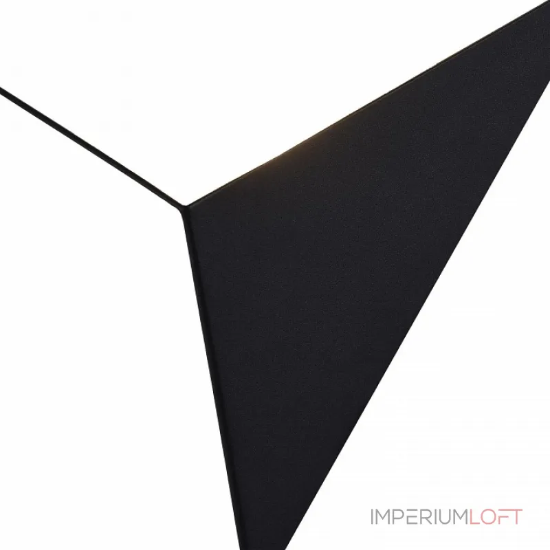 Накладной светильник Maytoni Trame C808WL-L3B Цвет арматуры черный Цвет плафонов черный от ImperiumLoft