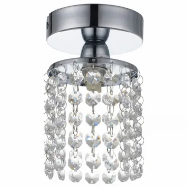 Светильник на штанге Lussole Monteleto LSJ-0407-01 Цвет арматуры хром Цвет плафонов прозрачный