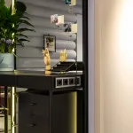 Выключатель одноклавишный без рамки Werkel черный матовый W1110008 от ImperiumLoft