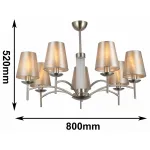 Люстра на штанге F-promo Velum 2906-7P 