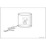 Настольная лампа декоративная Eglo ПРОМО Geo 81828 Цвет арматуры белый от ImperiumLoft