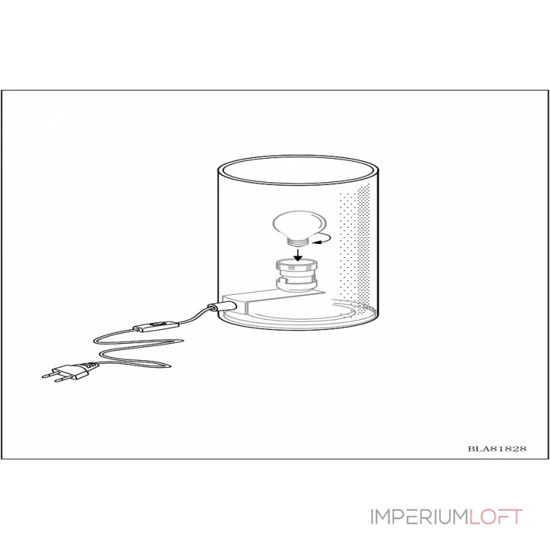 Настольная лампа декоративная Eglo ПРОМО Geo 81828 Цвет арматуры белый от ImperiumLoft