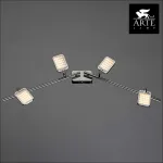 Спот Arte Lamp Rampa A9412PL-4CC Цвет арматуры хром Цвет плафонов белый от ImperiumLoft