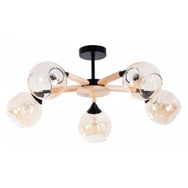 Потолочная люстра Arte Lamp Branson A4370PL-5BR
